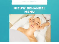 Nieuw behandel menu